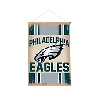 Philadelphia Eagles 24" x 36" Antique Style Canvas Wall Art Tapestry with Wood Frame