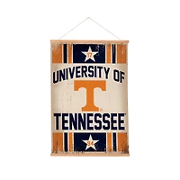 Tennessee Volunteers 24" x 36" Antique Style Canvas Wall Art Tapestry with Wood Frame