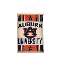 Auburn Tigers 24" x 36" Antique Style Canvas Wall Art Tapestry with Wood Frame
