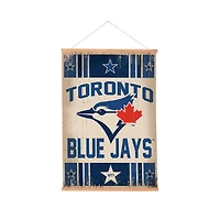 Toronto Blue Jays 24" x 36" Antique Style Canvas Wall Art Tapestry with Wood Frame