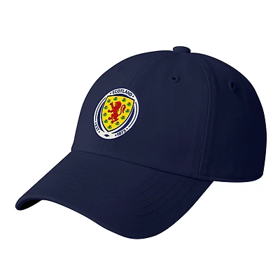 Men's 1863FC Navy Scotland National Team Color Badge Crew Adjustable Hat