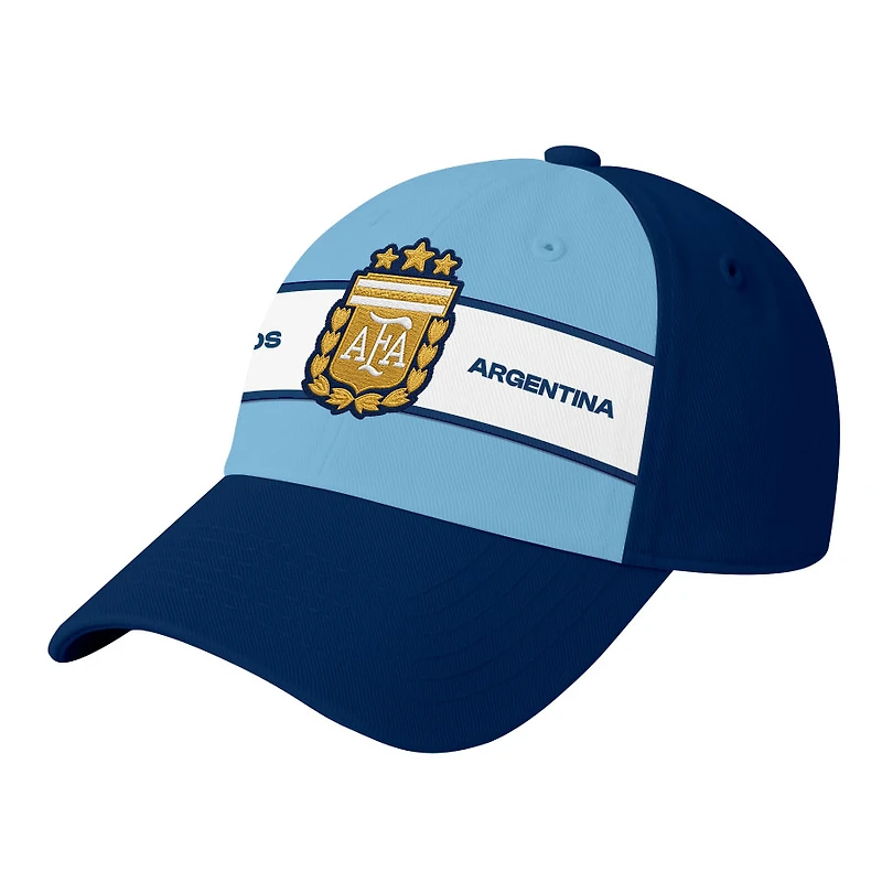 Men's 1863FC Navy Argentina National Team  Striped Band Adjustable Hat