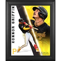Konnor Griffin Pittsburgh Pirates Framed 13" x 16" Radiance Collage