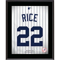 Ben Rice New York Yankees 10.5" x 13" Jersey Number Sublimated Player Plaque