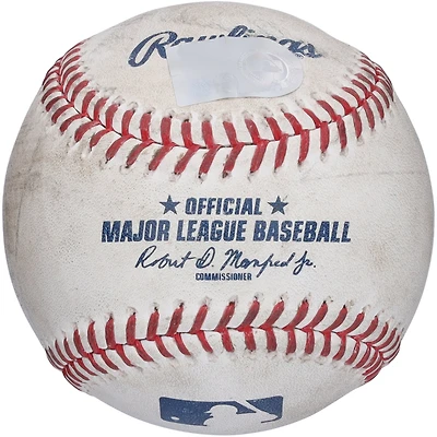 Alec Burleson St. Louis Cardinals Game-Used Baseball vs. Washington Nationals on April 8, 2026 - RBI Single