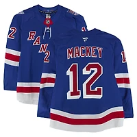 Connor Mackey New York Rangers Game-Used #12 Set 3 Jersey from the 2025-26 NHL Season
