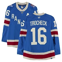 Vincent Trocheck New York Rangers Game-Used #16 Blue Alternate Jersey vs. Buffalo Sabres on April 8, 2026