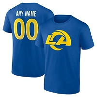 Men's Royal Los Angeles Rams Big & Tall Team Authentic Personalized Name & Number T-Shirt