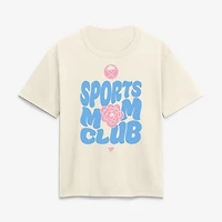 Women's Cream Buffalo Sabres Sports Mom Club T-Shirt