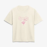 Women's Cream Minnesota Wild Sports Mom T-Shirt