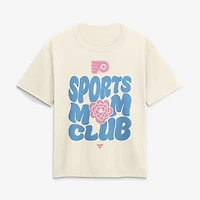 Women's Cream Philadelphia Flyers Sports Mom Club T-Shirt