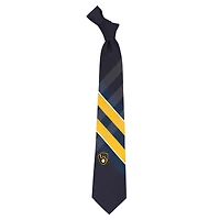 Milwaukee Brewers Woven Grid Tie