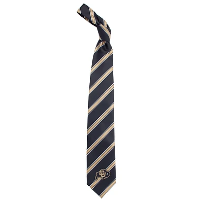 Colorado Buffaloes Woven Striped Tie