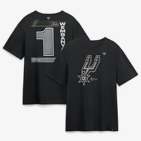 Men's Victor Wembanyama Black San Antonio Spurs 2026 NBA Finals Legacy T-Shirt