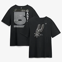 Men's Stephon Castle Black San Antonio Spurs 2026 NBA Finals Legacy T-Shirt