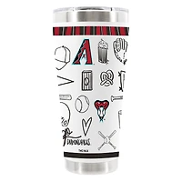 The Memory Company Arizona Diamondbacks 30oz Stainless Steel Sketchpad Tumbler