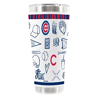 The Memory Company Chicago Cubs 30oz Stainless Steel Sketchpad Tumbler