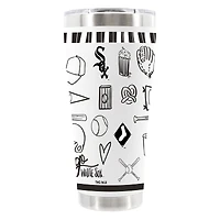 The Memory Company Chicago White Sox 30oz Stainless Steel Sketchpad Tumbler