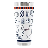 The Memory Company Detroit Tigers 30oz Stainless Steel Sketchpad Tumbler