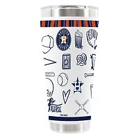 The Memory Company Houston Astros 30oz Stainless Steel Sketchpad Tumbler