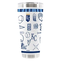 The Memory Company Kansas City Royals 30oz Stainless Steel Sketchpad Tumbler