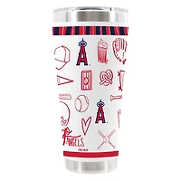 The Memory Company Los Angeles Angels 30oz Stainless Steel Sketchpad Tumbler