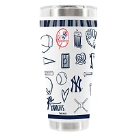 The Memory Company New York Yankees 30oz Stainless Steel Sketchpad Tumbler