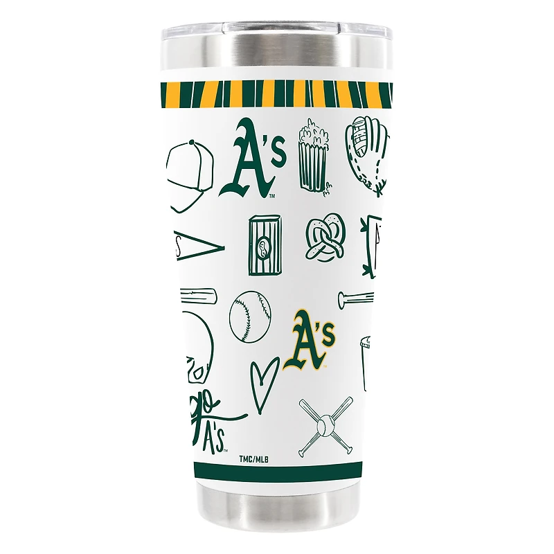 The Memory Company Athletics 30oz Stainless Steel Sketchpad Tumbler