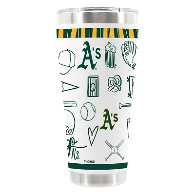 The Memory Company Athletics 30oz Stainless Steel Sketchpad Tumbler