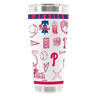 The Memory Company Philadelphia Phillies 30oz Stainless Steel Sketchpad Tumbler