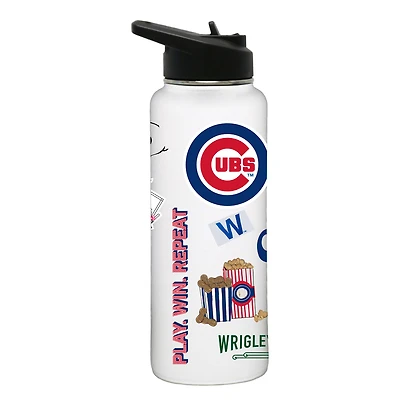 The Memory Company Chicago Cubs Loco 34oz. Quencher Bottle