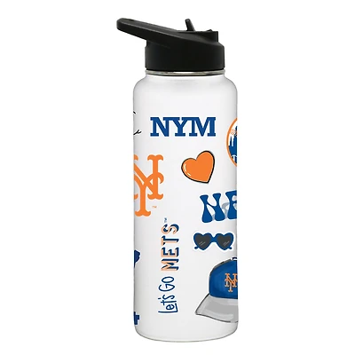 The Memory Company New York Mets Loco 34oz. Quencher Bottle