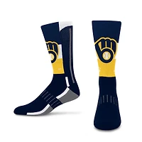 Youth Starter  Navy Milwaukee Brewers Phenom Neo Streak Socks