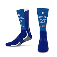 Youth Starter Vladimir Guerrero Jr. Royal Toronto Blue Jays Jersey Arch Crew Socks