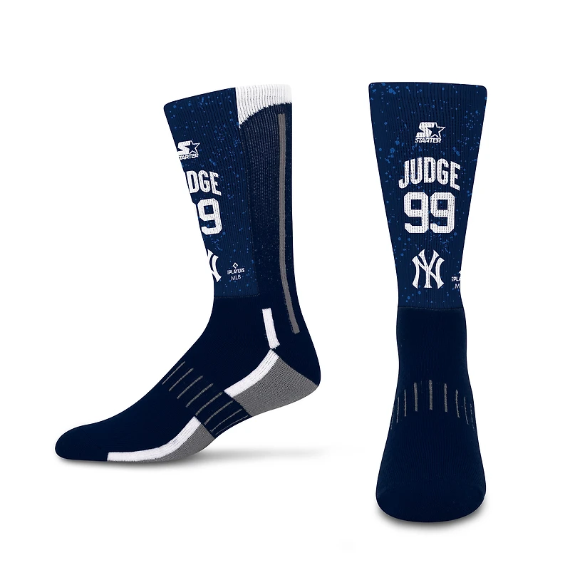 Youth Starter Aaron Judge Navy New York Yankees Jersey Arch Crew Socks
