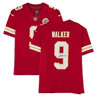 Kenneth Walker III Kansas City Chiefs Autographed Red Nike Limited Jersey