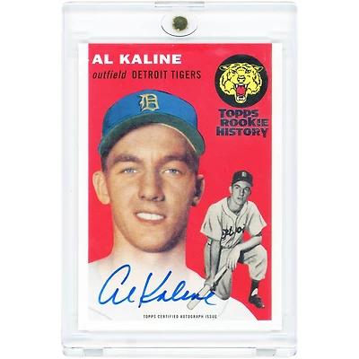Al Kaline Detroit Tigers Autographed 2018 Topps Archives Rookie History #RHA-AK #76/125 Card