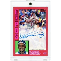 Vladimir Guerrero Montreal Expos Autographed 2019 Topps Red #84A-VGU #21/25 Card
