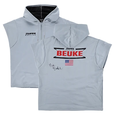 Mark Beuke Zuffa Boxing 03 Autographed Event-Worn Walkout Hoodie