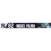 Miguel Palma New York Yankees Player-Issued #82 Nameplate from 2026 MLB Spring Training