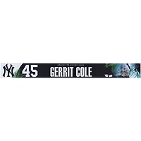 Gerrit Cole New York Yankees Player-Issued #45 Nameplate from 2026 MLB Spring Training