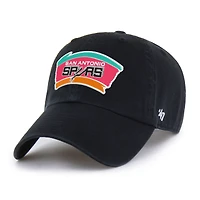 Men's '47 San Antonio Spurs Hardwood Classics Clean Up Adjustable Hat