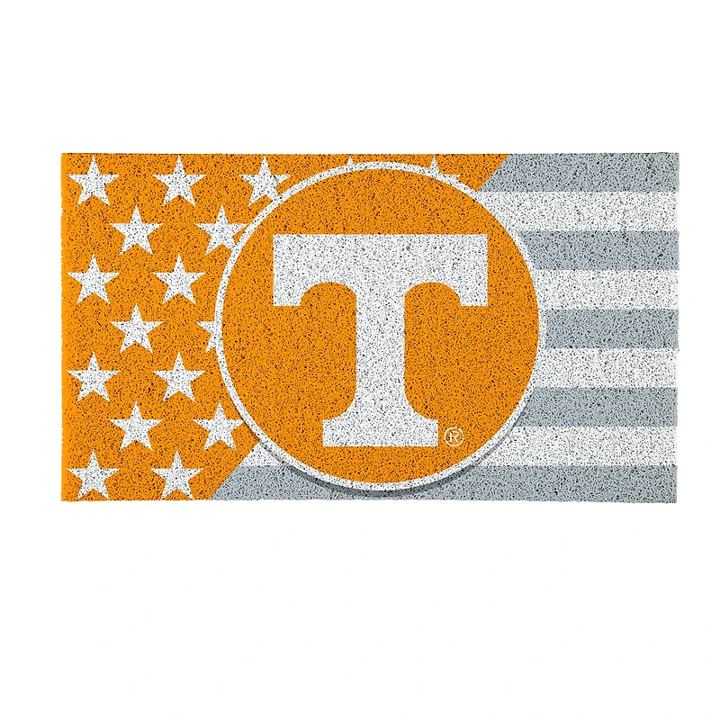 Tennessee Volunteers 16" x 28" Stars & Stripes Patriotic Turf Mat