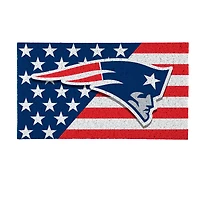New England Patriots 16" x 28" Stars & Stripes Patriotic Turf Mat
