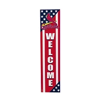 St. Louis Cardinals 46" x 11" Stars & Stripes Patriotic Porch Leaner Wood Sign