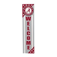 Alabama Crimson Tide 46" x 11" Stars & Stripes Patriotic Porch Leaner Wood Sign