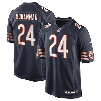 Men's Nike Malik Muhammad Navy Chicago Bears Team Game Jersey