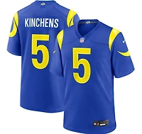 Men's Nike Kamren Kinchens Royal Los Angeles Rams Team Game Jersey