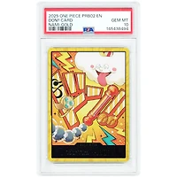 Don!! Card 2025 One Piece PRB02 Nami - Gold #NNO PSA Authenticated 10 Card