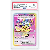 Pikachu EX 2026 Pokemon Ascended Heroes Special Illustration Rare #277 PSA Authenticated 9 Card